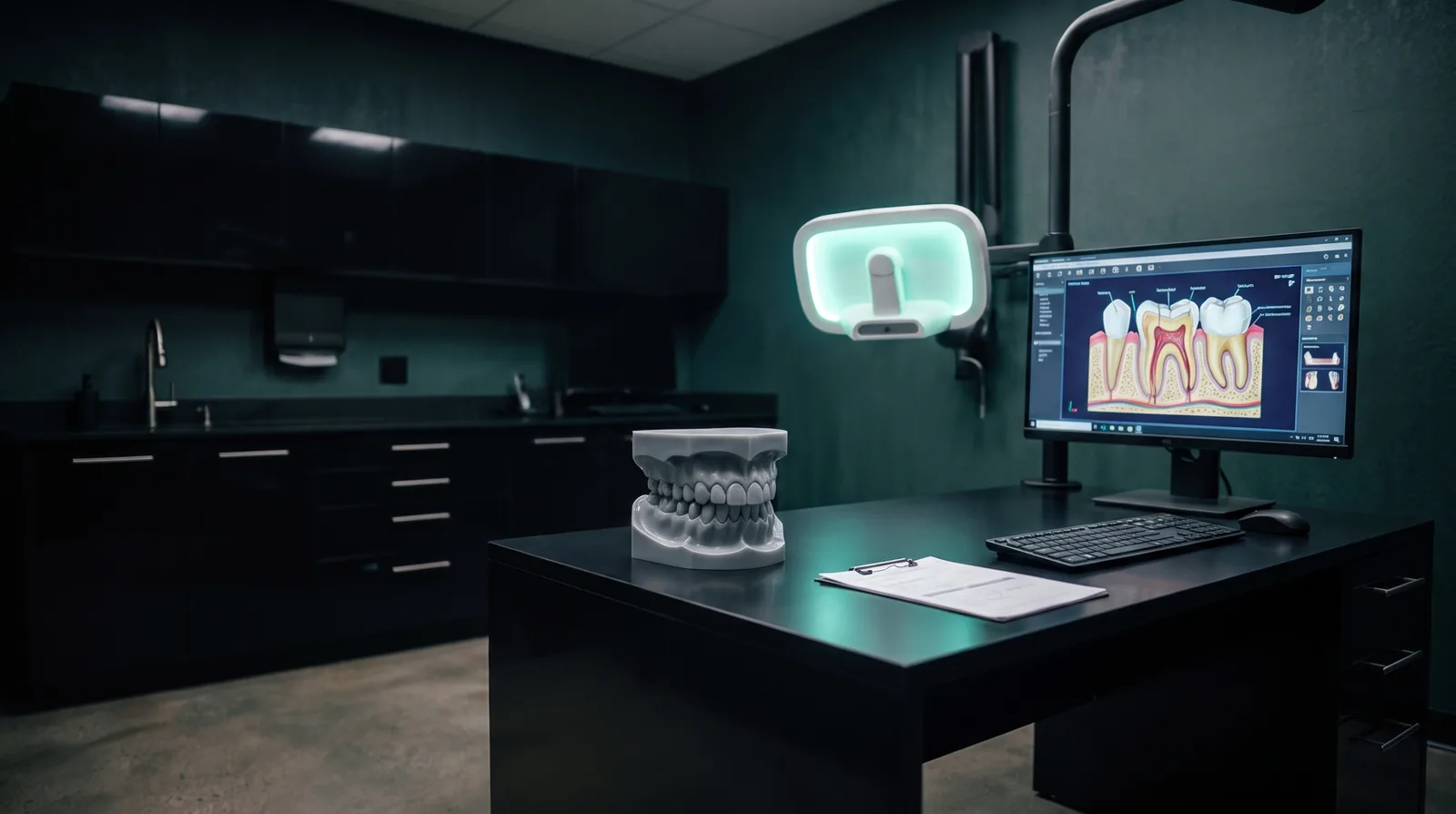 3D PLANLAMA — Gülüş Kliniği (temsili)