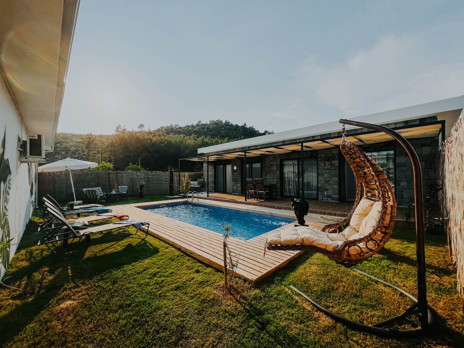 Fethiye villa çekimi — Ölüdeniz manzaralı