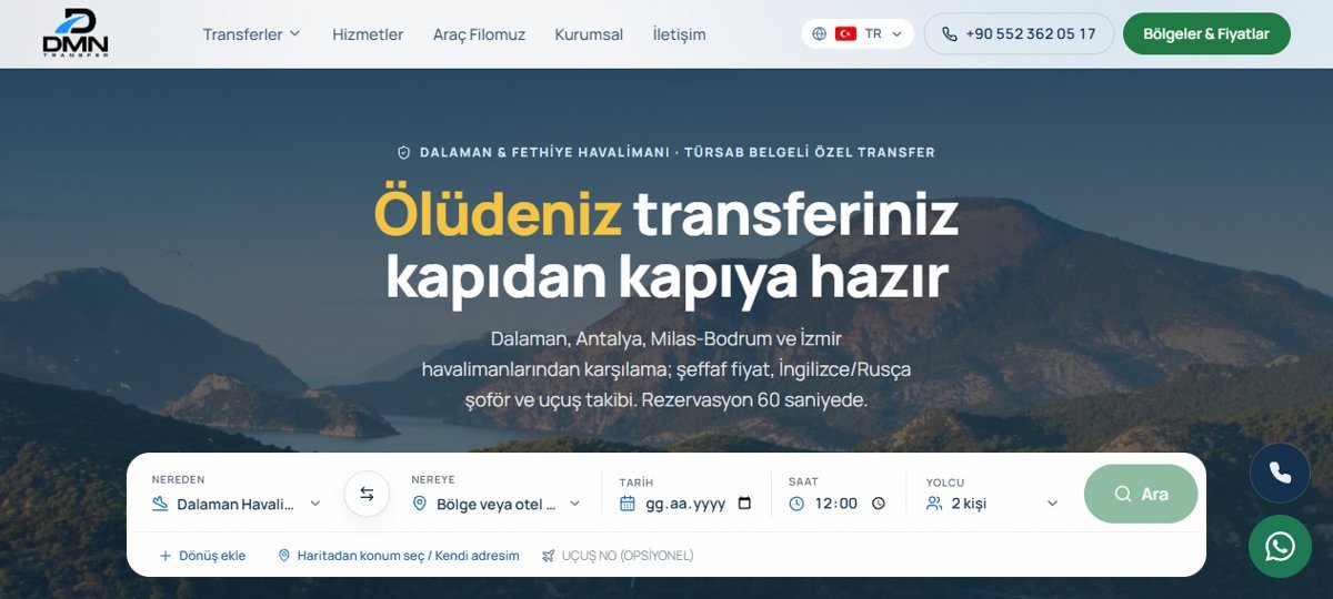DMN Transfer proje görseli