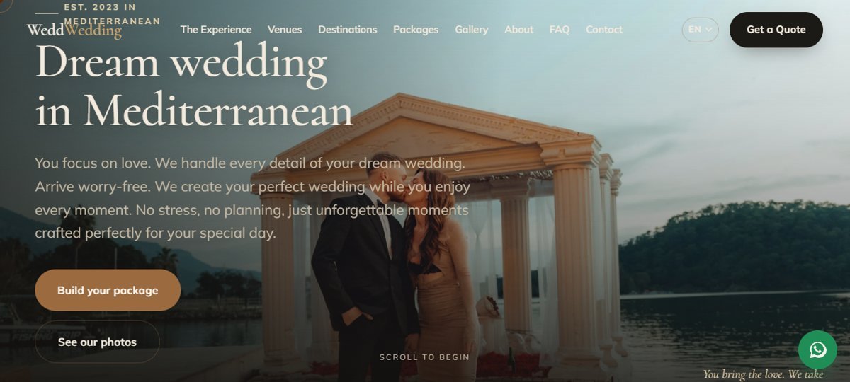 WeddWedding proje görseli